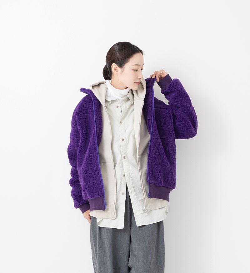 VCC-519U<br>ユニセックスジップアップフリース