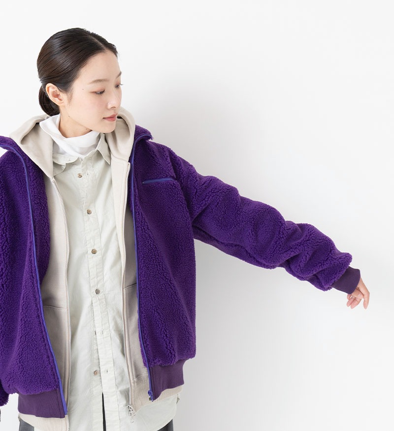 VCC-519U<br>ユニセックスジップアップフリース