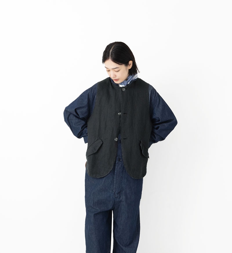VC-2828<br>ガーメントダイリバーシブルベスト - COLLECTION