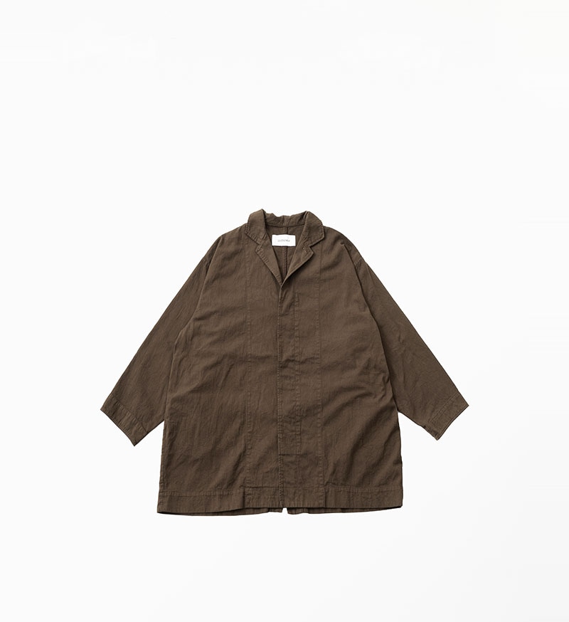 ヴェリテクール veritecoeur コンプレッションフードコート　ブラウン Veritecoeur (ヴェリテクール) ガーメントダイコート