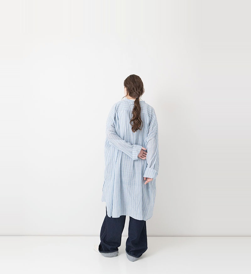 《Veritecoeur Shop & online shop 限定》<br>SP-018<br>STRIPE SHIRT