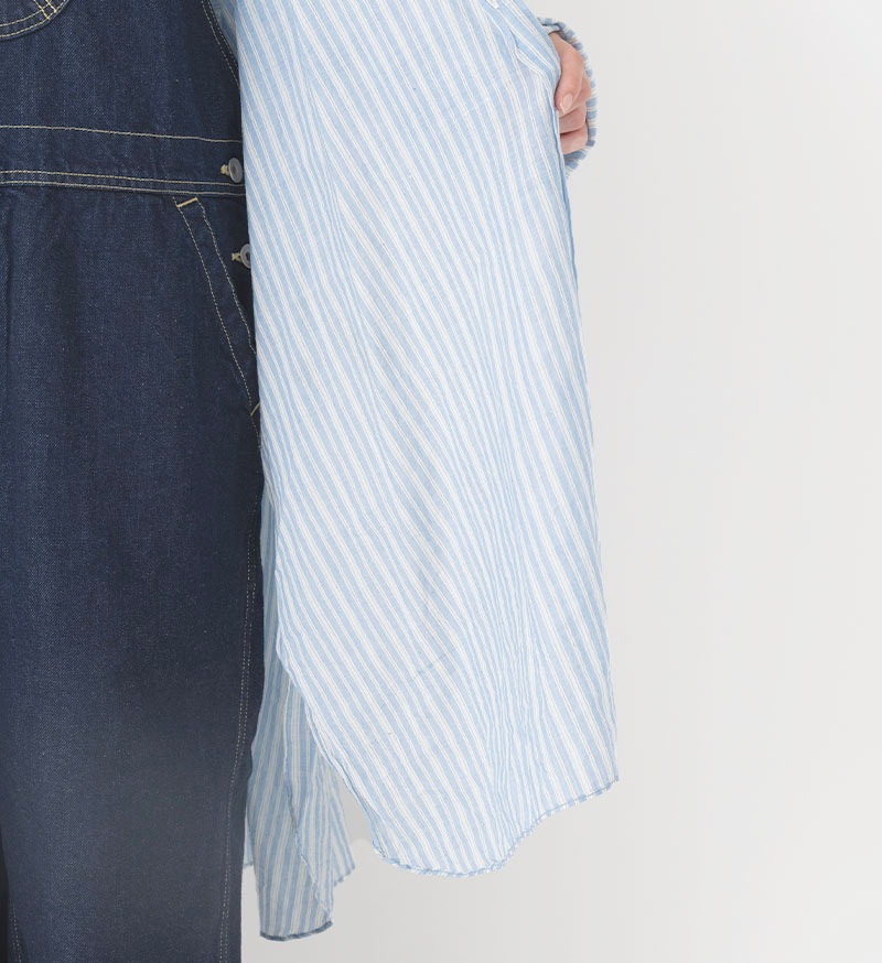 《Veritecoeur Shop & online shop 限定》<br>SP-018<br>STRIPE SHIRT