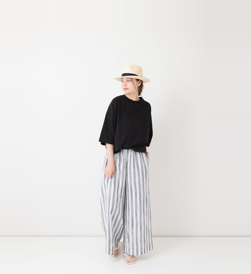 《Veritecoeur Shop & online shop 限定》<br>SP-019<br>STRIPE PANTS