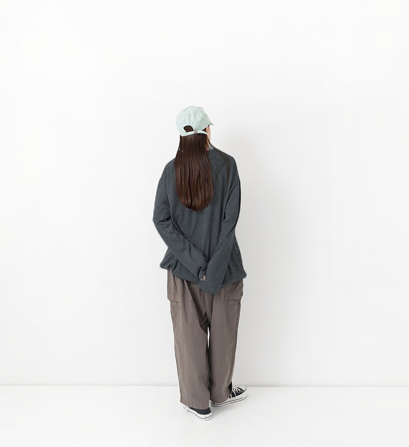 VCC-521U<br>ユニセックス preshrunk wool L/S