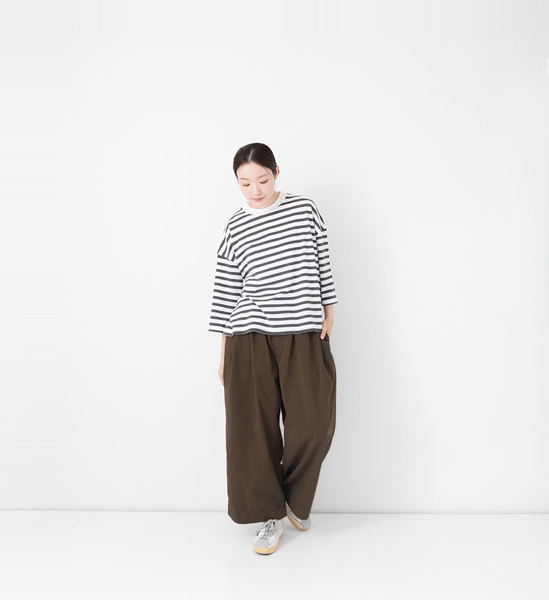 ms Veritecoeur(ヴェリテクール)クロップド パンツ LTD-185<br>ワンタックチノパンツ - FEATURE - Veritecoeur(ヴェリテ