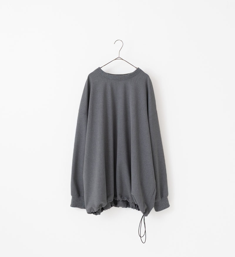 VC-2777Uユニセックスドローストリングプルオーバー