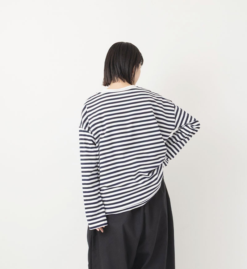 Veritecoeur_Ligne<br>NT-130<br>ボーダーカットソー