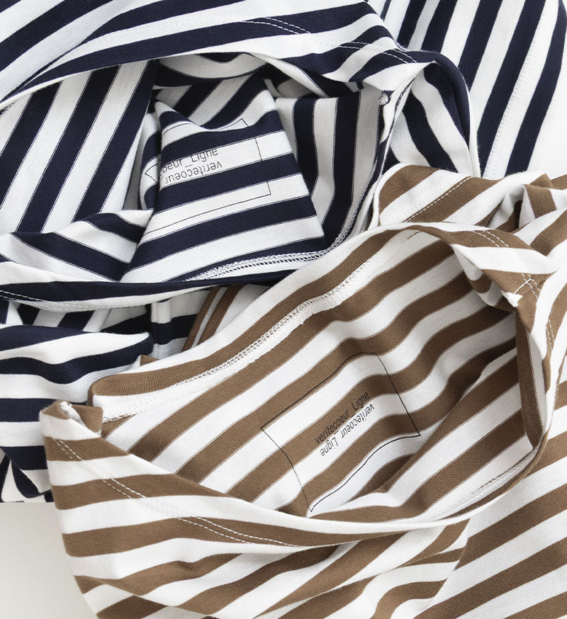 Veritecoeur_Ligne<br>NT-130<br>ボーダーカットソー