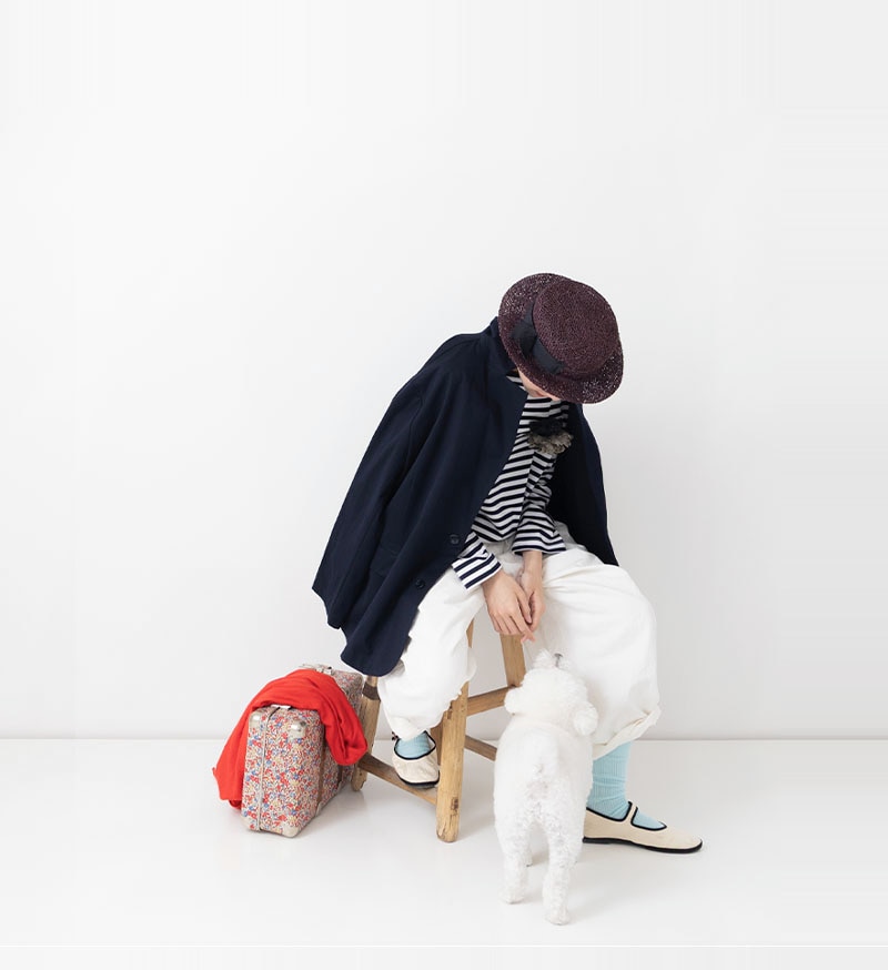 Veritecoeur_Ligne<br>NT-130<br>ボーダーカットソー