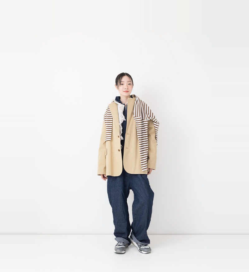 Veritecoeur_Ligne<br>NT-130<br>ボーダーカットソー