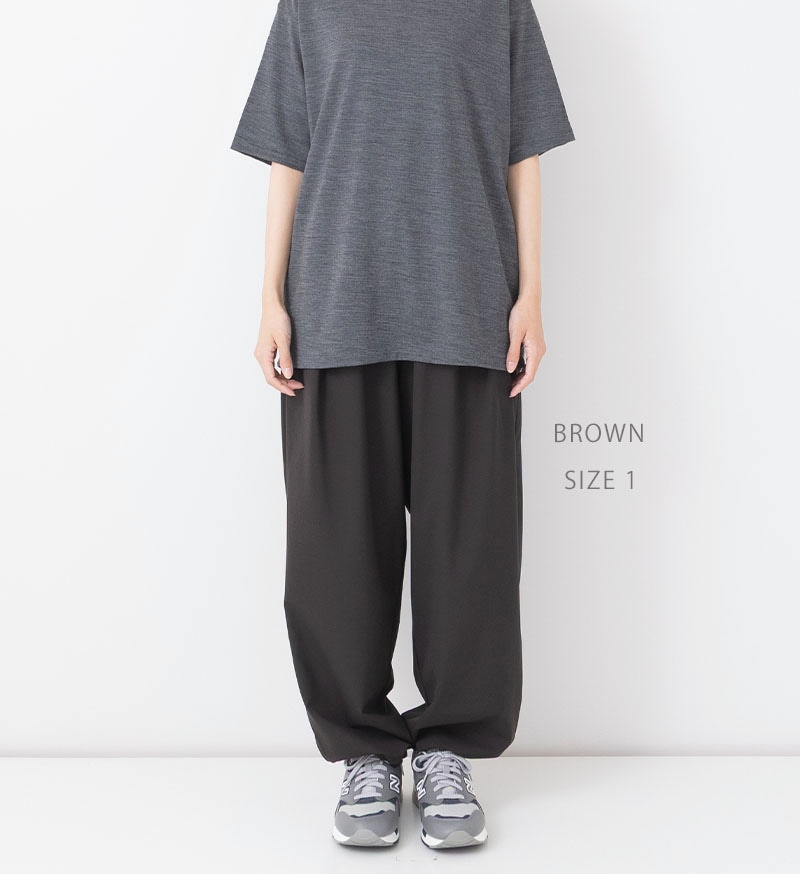 Veritecoeur コットン ドローコード パンツ カラーパンツ です♩ Veritecoeur コットン ドローコード パンツ カラーパンツ です