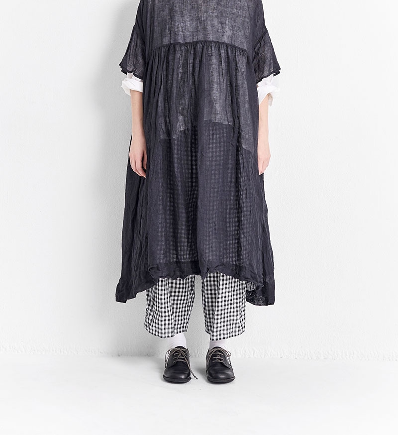 VC-2832<br>ギンガムチェックヨークパンツ