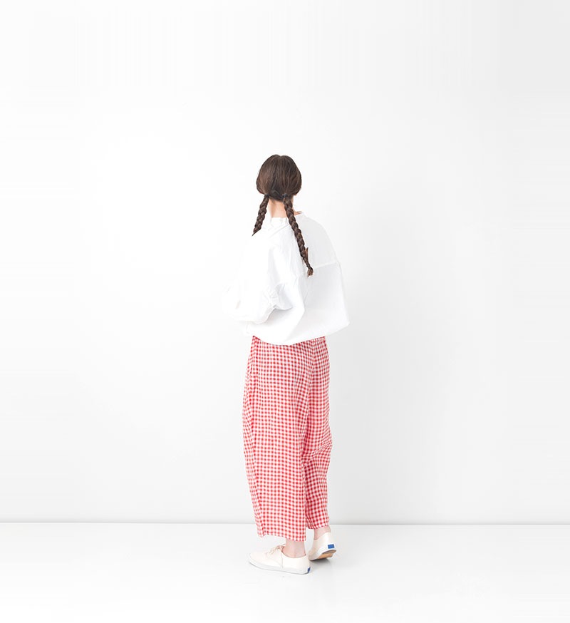 VC-2832<br>ギンガムチェックヨークパンツ