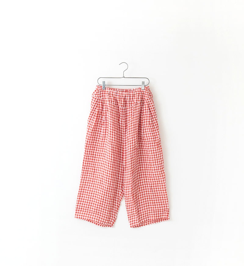 VC-2832<br>ギンガムチェックヨークパンツ - COLLECTION - Veritecoeur