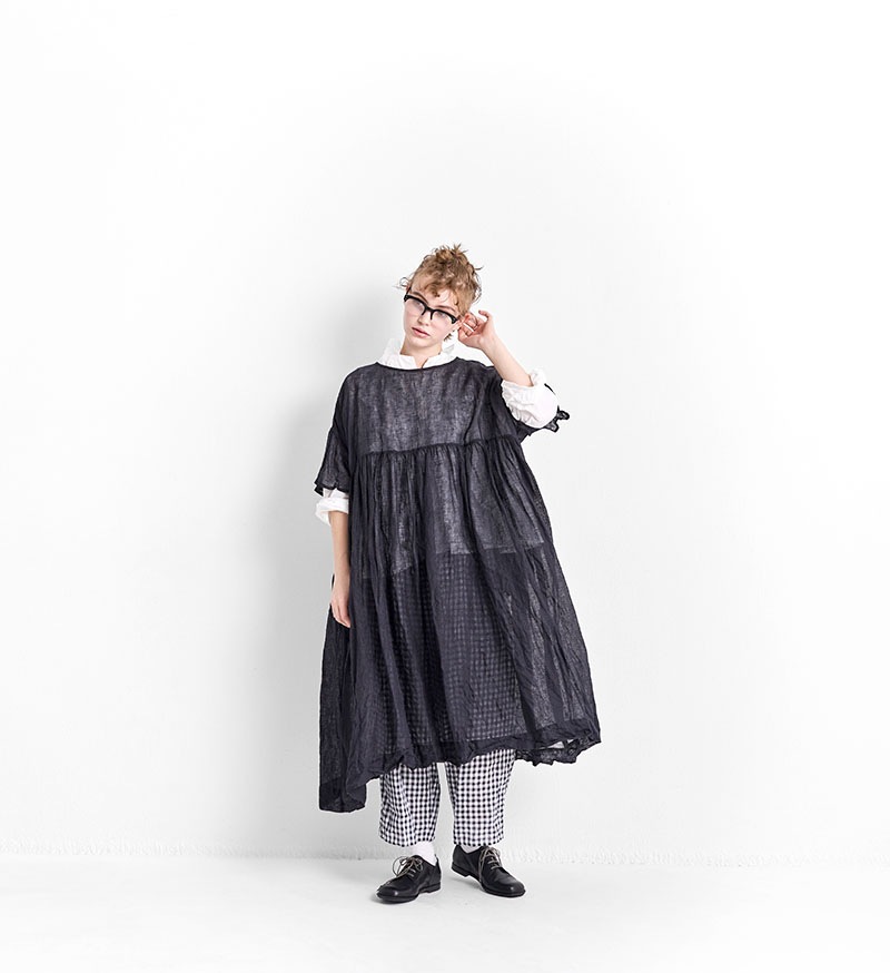 VC-2832<br>ギンガムチェックヨークパンツ