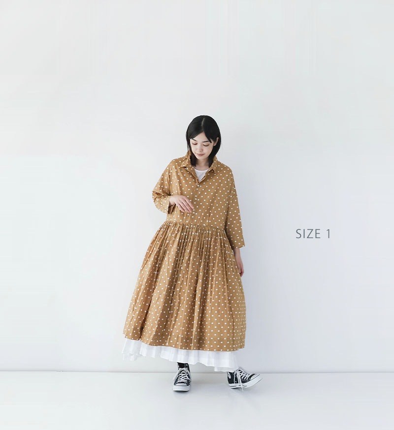 Veritecoeur online 限定※<br>NT-123<br>切替ギャザーワンピース