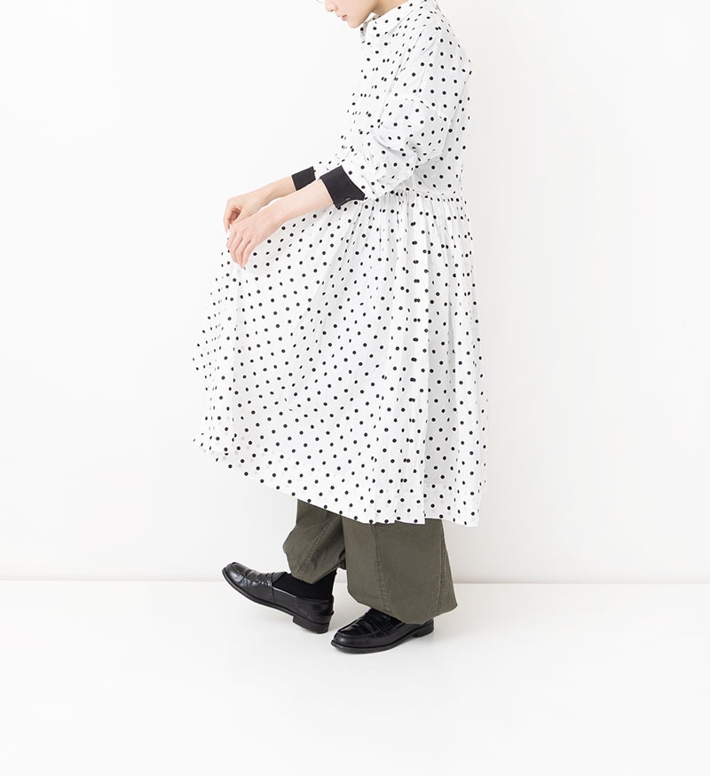 Veritecoeur online 限定※<br>NT-123<br>切替ギャザーワンピース