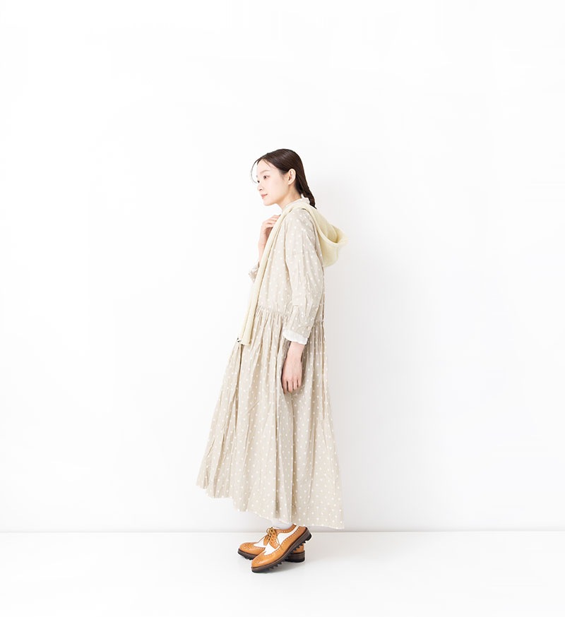 ※Veritecoeur online 限定※<br>NT-123<br>切替ギャザーワンピース