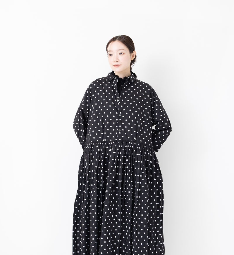 Veritecoeur online 限定※<br>NT-123<br>切替ギャザーワンピース