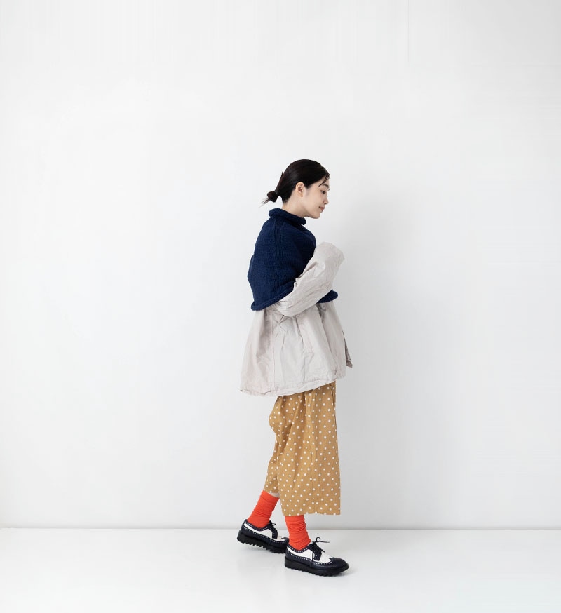※Veritecoeur online 限定※<br>NT-124<br>切替ギャザーパンツ