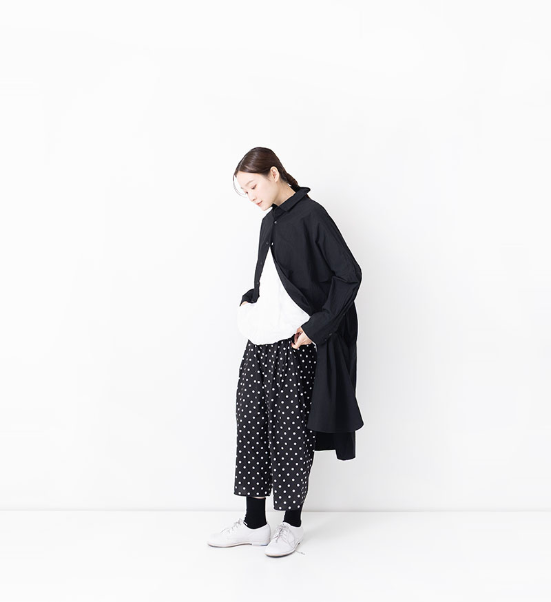 ※Veritecoeur online 限定※<br>NT-124<br>切替ギャザーパンツ