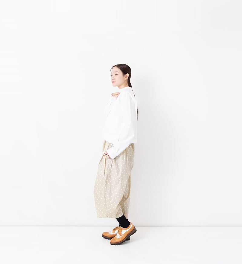 ※Veritecoeur online 限定※<br>NT-124<br>切替ギャザーパンツ