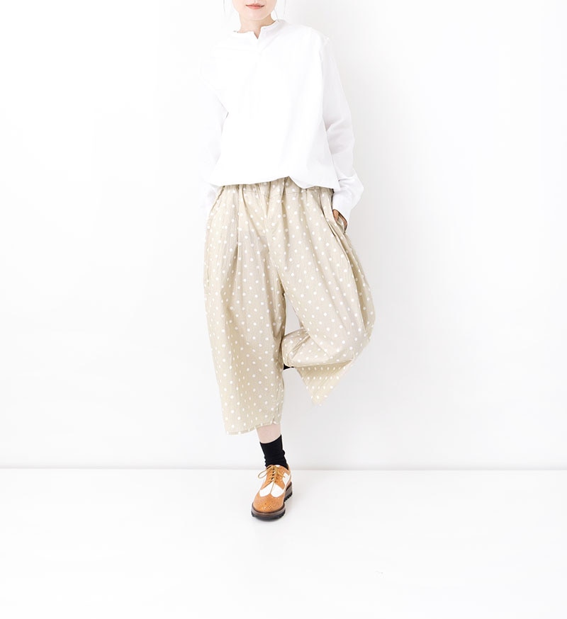 ※Veritecoeur online 限定※<br>NT-124<br>切替ギャザーパンツ