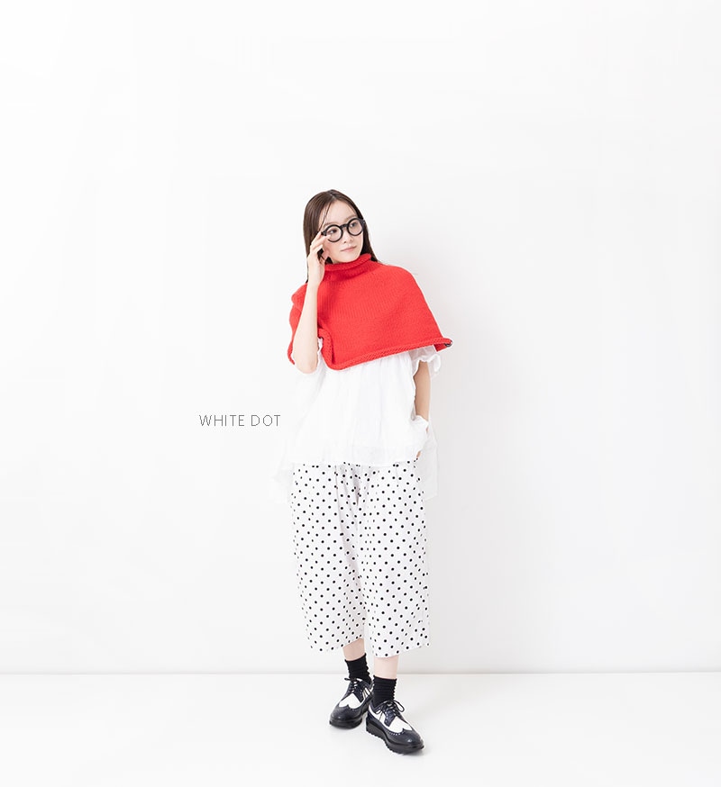 ※Veritecoeur online 限定※<br>NT-124<br>切替ギャザーパンツ