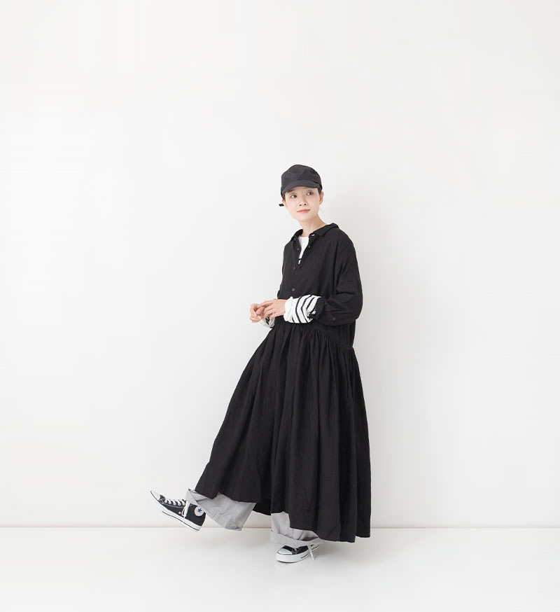 Veritecoeur online 限定※<br>NT-102J<br>リネン切替ギャザー