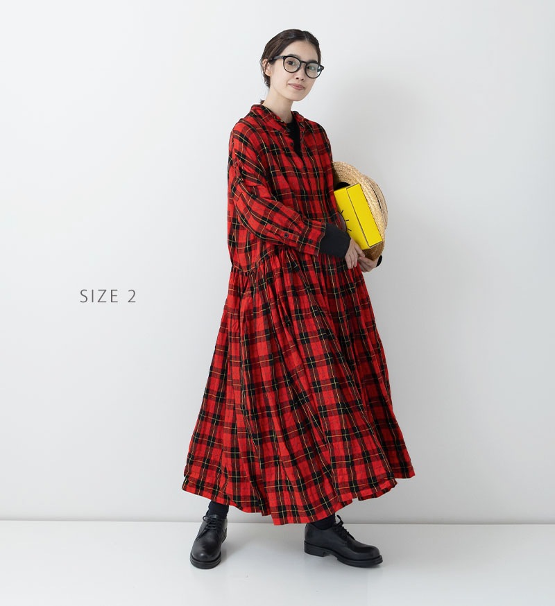 Veritecoeur 切替ギャザーワンピース Veritecoeur 切替ギャザーワンピース Veritecoeur｜切り替えギャザー