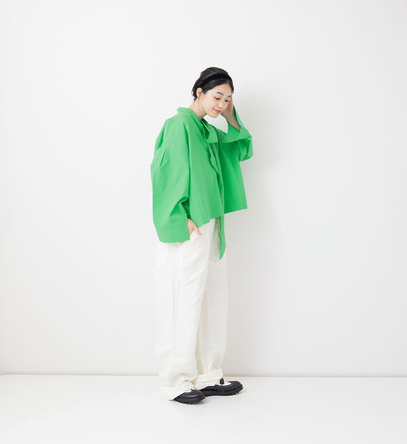 専用 Veritecoeur / cotton stand collar 専用 Veritecoeur / cotton stand collar