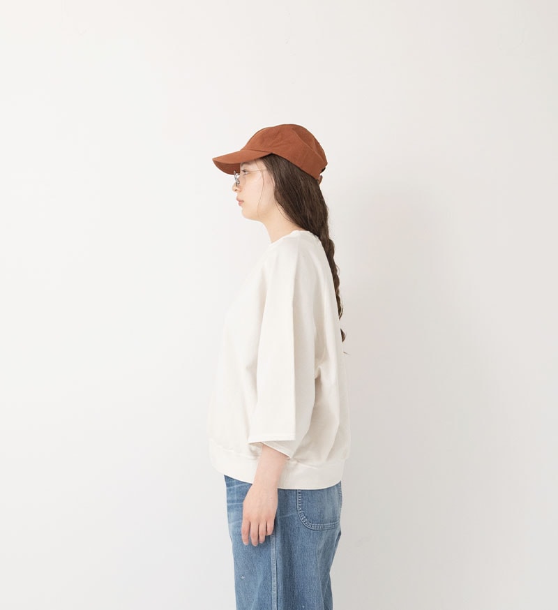 VCC-532<br>Pigment dyeing ミニ裏毛プルオーバー