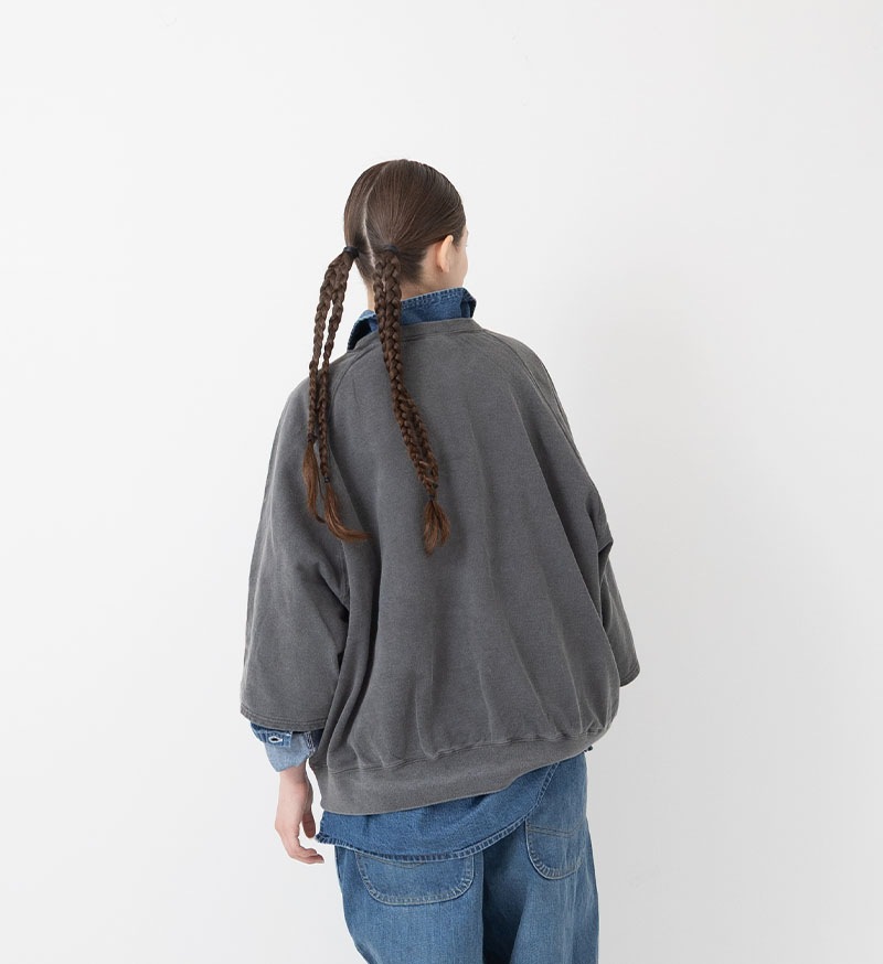 専用星ヴェリテクール　モールスキンGジャン ブルーグレー系 VCC-531<br>Pigment dyeing S/S TEE - COLLECTION - Veritecoeur