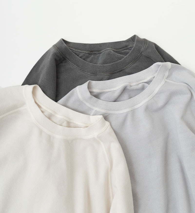 VCC-532<br>Pigment dyeing ミニ裏毛プルオーバー
