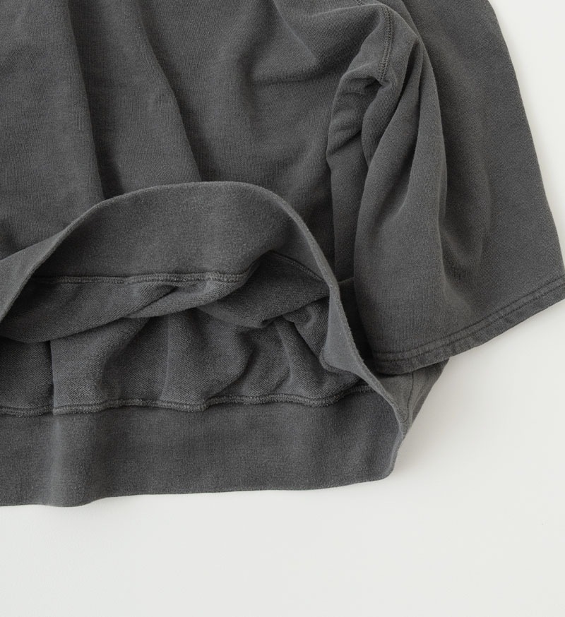 VCC-532<br>Pigment dyeing ミニ裏毛プルオーバー