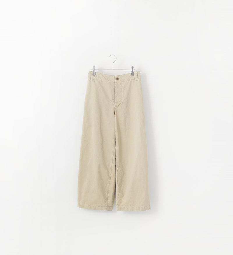 véritécœur ベージュ チノパン LTD-185<br>ワンタックチノパンツ - FEATURE - Veritecoeur(ヴェリテ