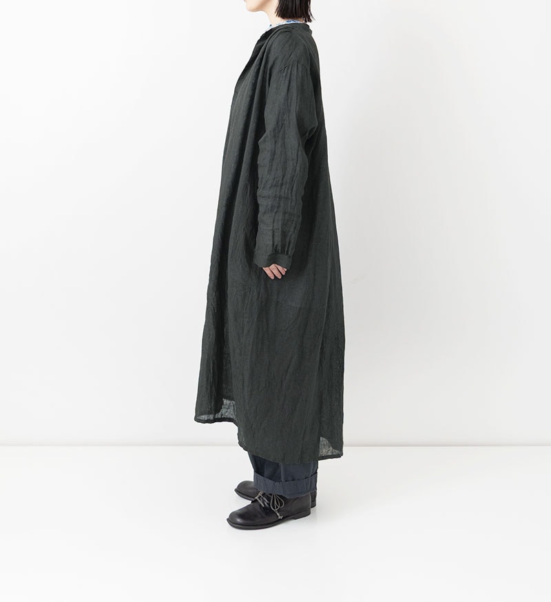 《FLAGSHIP STORE》&《ONLINE STORE》<br>VC-2810A<br>リネンスキッパーワンピース