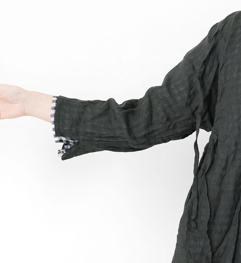 《FLAGSHIP STORE》&《ONLINE STORE》<br>VC-2831A<br>リネンカシュクールブラウス