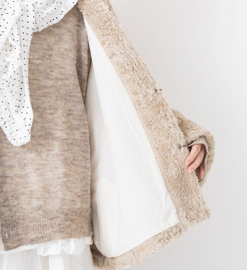 VCC-522<br>リネンウールショールジャケット - COLLECTION