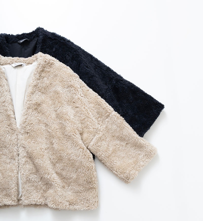 VCC-522<br>リネンウールショールジャケット - COLLECTION