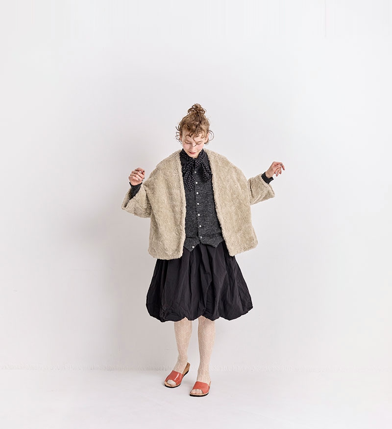 VCC-522<br>リネンウールショールジャケット - COLLECTION