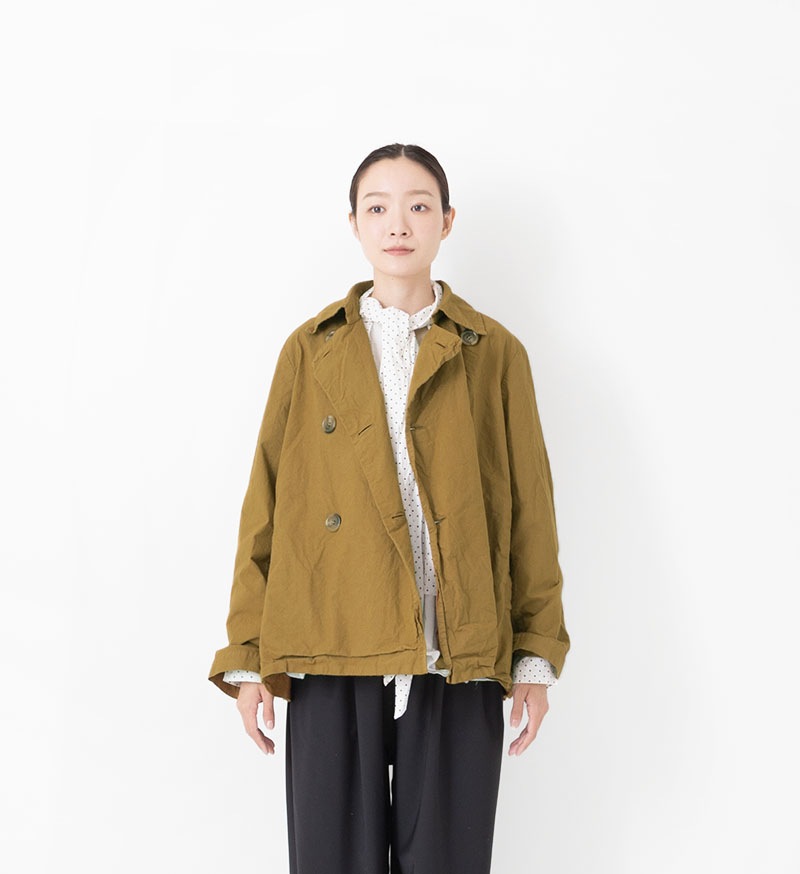 ST-102<br>ダブルボタンショートコート