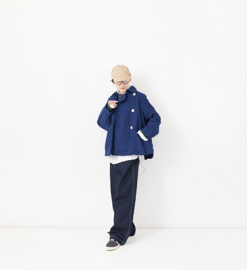 ST-102<br>ダブルボタンショートコート - BASIC - Veritecoeur