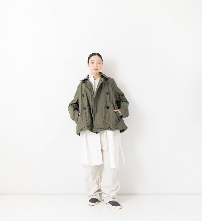 ST-102<br>ダブルボタンショートコート - BASIC - Veritecoeur