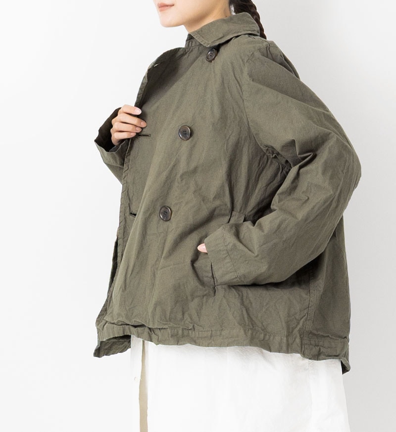 ST-102<br>ダブルボタンショートコート - BASIC - Veritecoeur