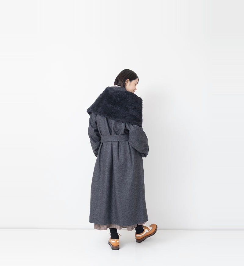 VCC-523<br>リネンウールショール - COLLECTION - Veritecoeur