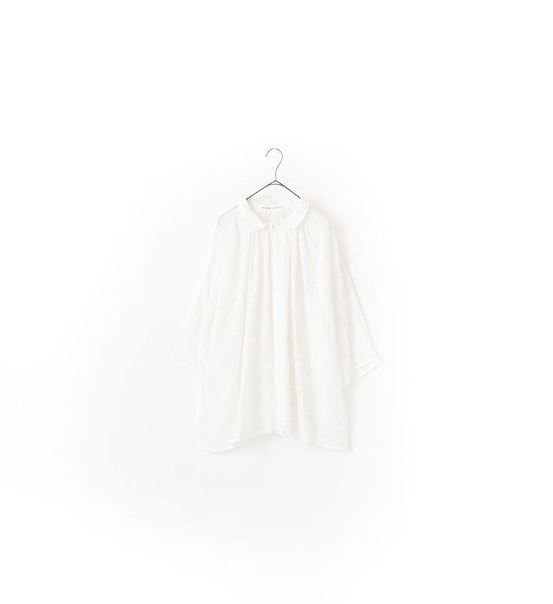 VC-2842<br>リネンギャザーブラウス - COLLECTION - Veritecoeur