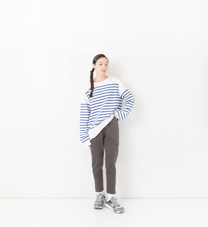 ST-023C<br>コーデュロイサブリナストレッチパンツ