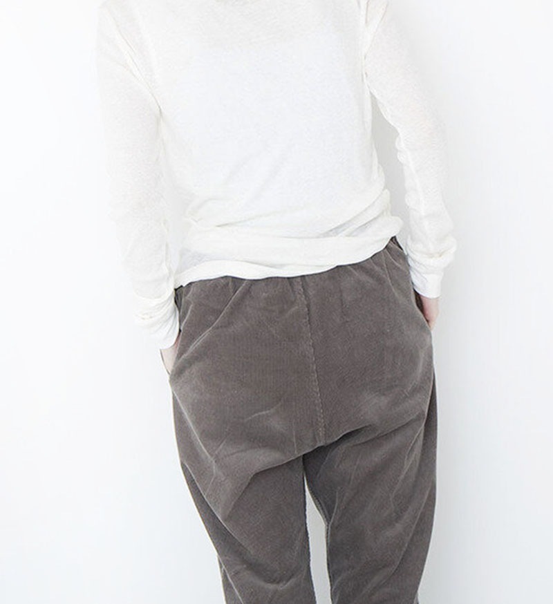 RIKU UMEHARA 25ss コーデュロイ KIRSH X MISAKI KAWAI コーデュロイパンツ【レモン】