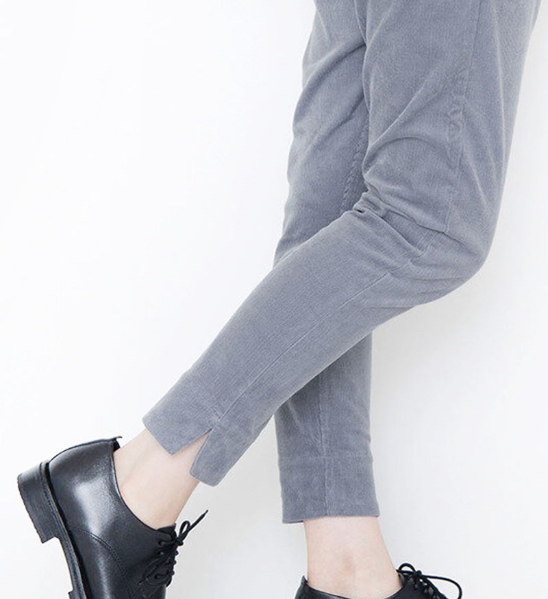 ST-023C<br>コーデュロイサブリナストレッチパンツ